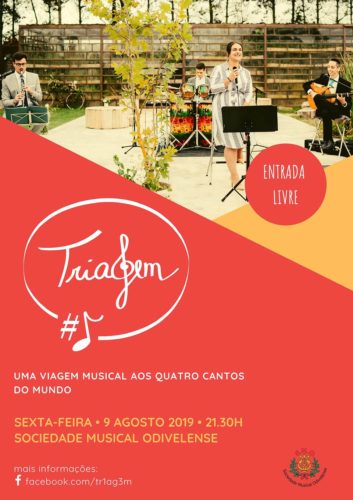 Cartaz Cafe Concerto Triagem Agosto 2019