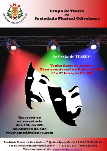 Cartaz Teatro Adulto 2019/2020