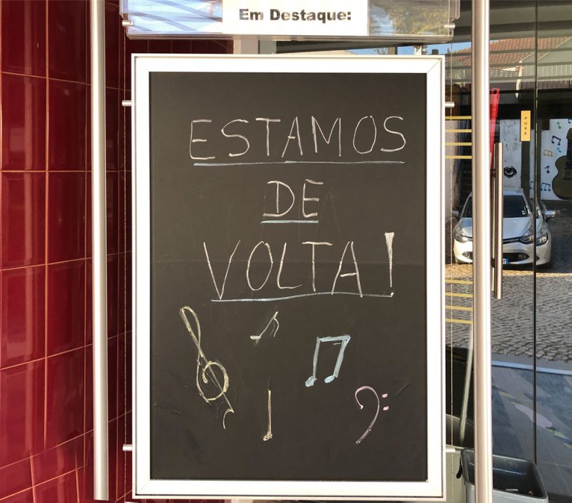 Estamos de Volta - Pandemia 2021