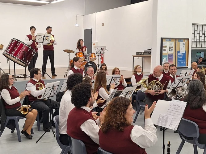 Concerto Banda SMO na Escola Secundária Odivelas