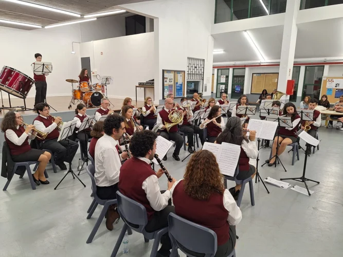 Concerto Banda SMO na Escola Secundária Odivelas