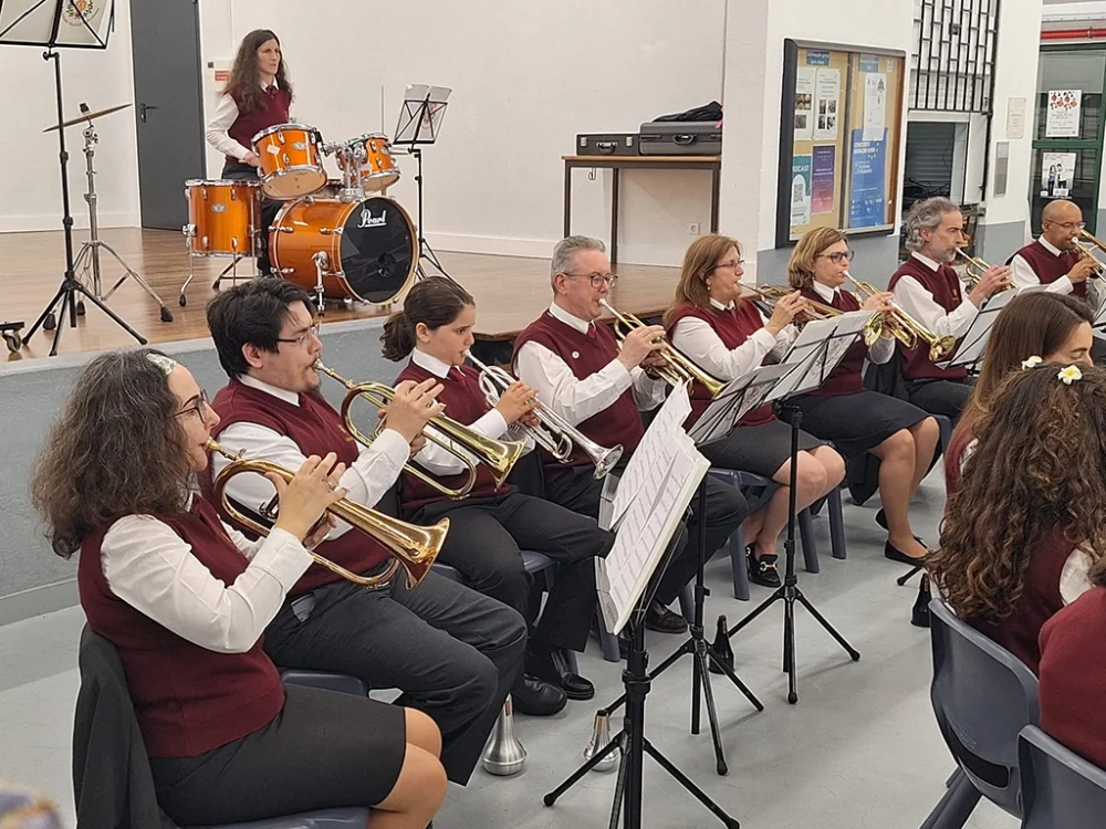 Concerto Banda SMO na Escola Secundária Odivelas