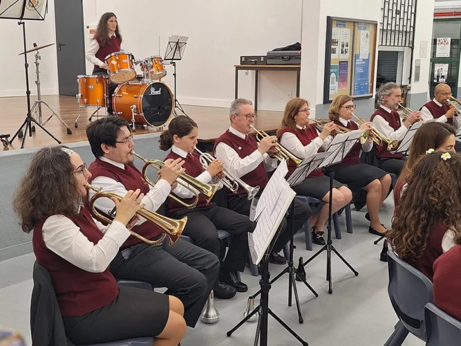 Concerto Banda SMO na Escola Secundária Odivelas